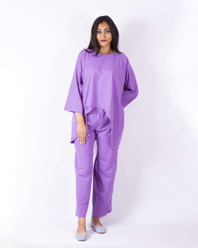 Cotton suit - Purple