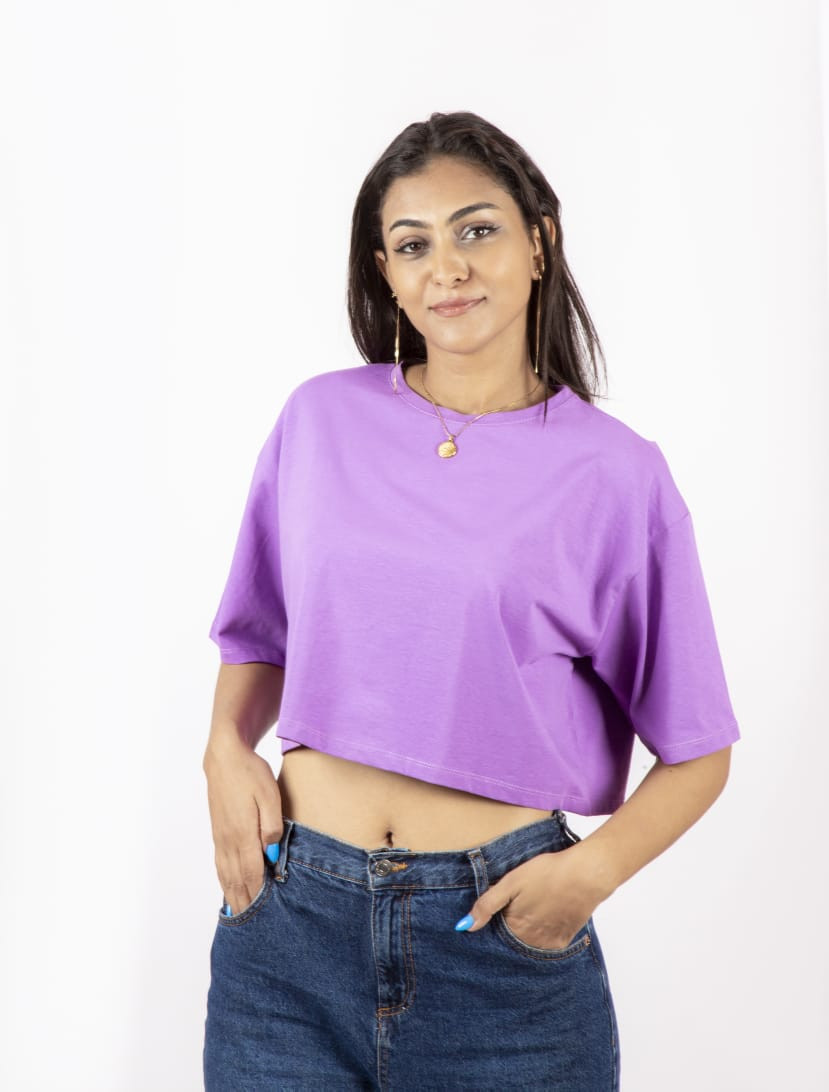 Crop Top - Purple