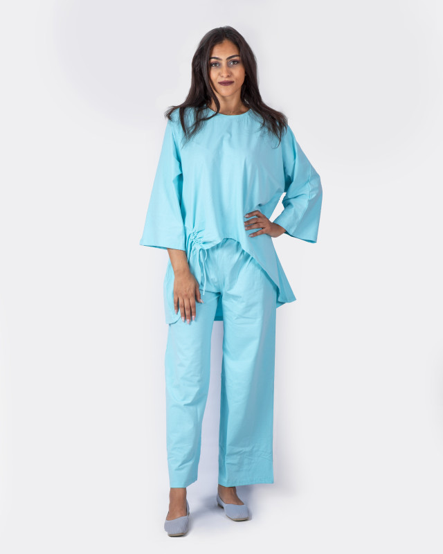 Cotton suit - Baby Blue